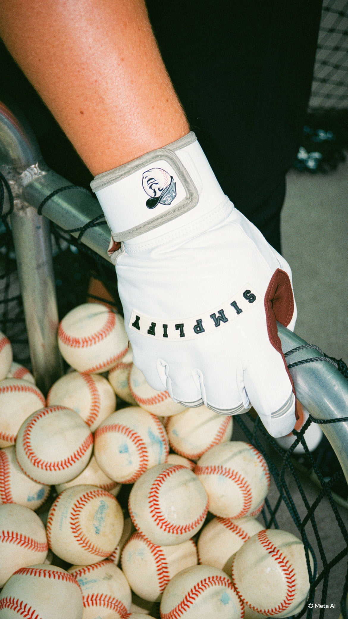 Chocolate Batting Gloves